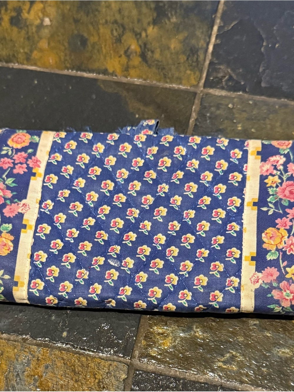 Vera Bradley Navy Floral Print Phone Case